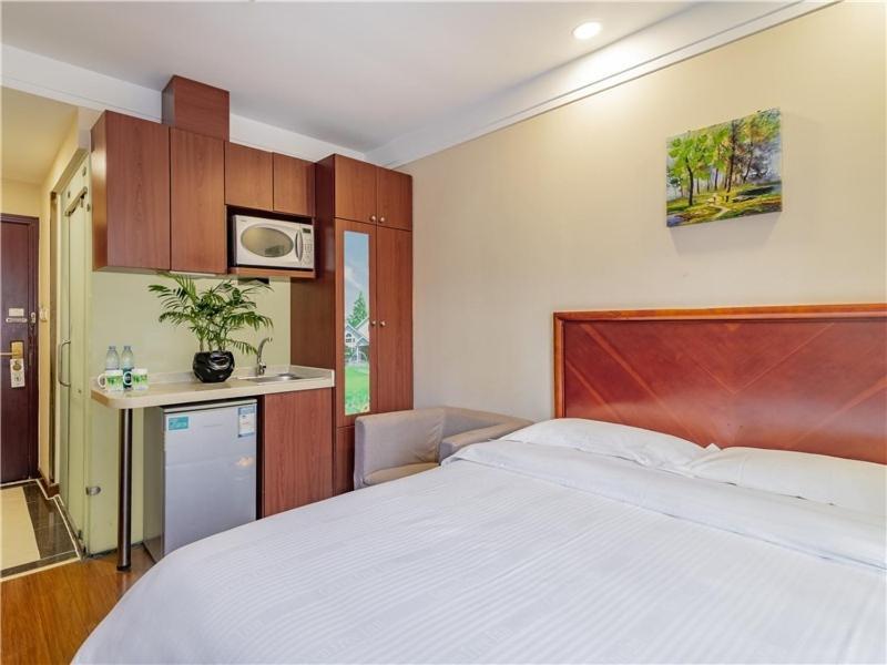 Greentree Inn Beijing Guangming Bridge Express Apartment Hotel Exteriér fotografie