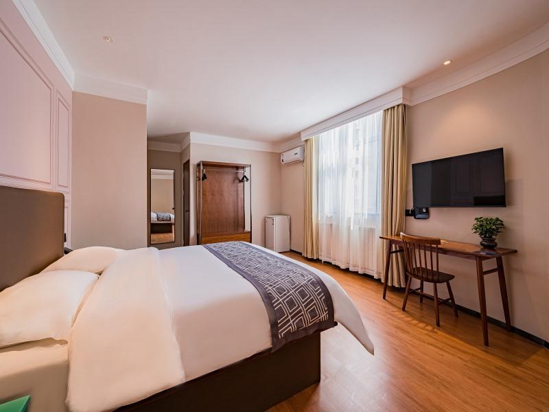 Greentree Inn Beijing Guangming Bridge Express Apartment Hotel Exteriér fotografie