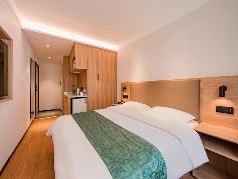 Greentree Inn Beijing Guangming Bridge Express Apartment Hotel Exteriér fotografie